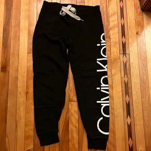 Calvin Klein black jogger size S